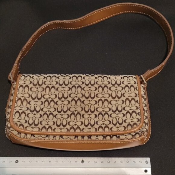 Coach Mini Signature Shoulder Bag - Picture 1 of 5